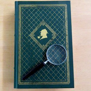 The Great Cases of SHERLOCK HOLMES (HC 1987) Franklin Library 19 stories/atlas